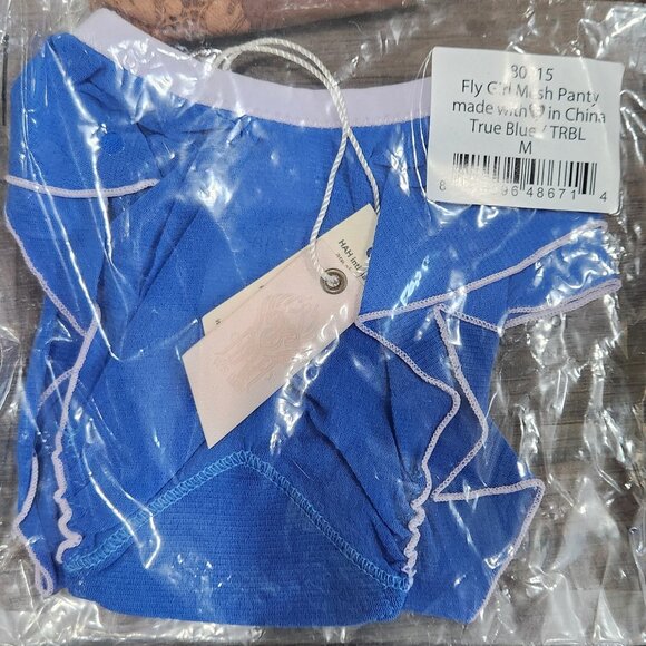 Flygirl Mesh Panty in True Blue by We are Hah (Free people) - Picture 4 of 4